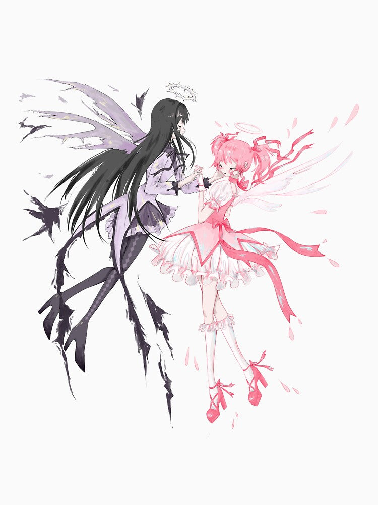 Madoka and Homura by Anda lina