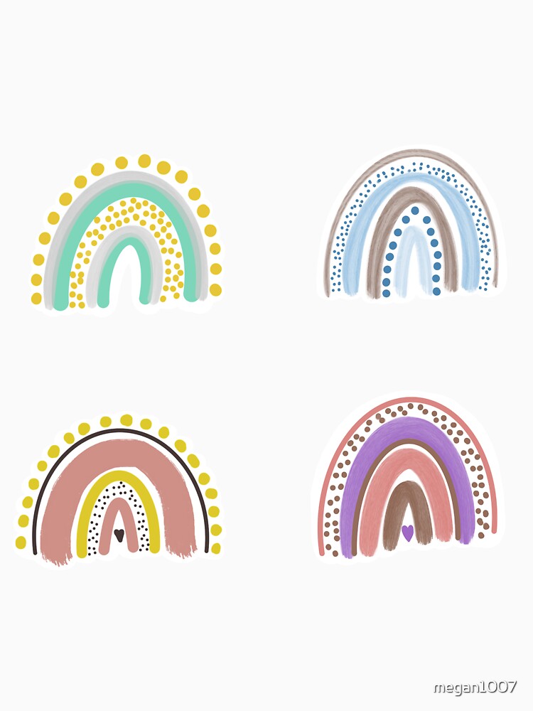 boho rainbow set by megan1007