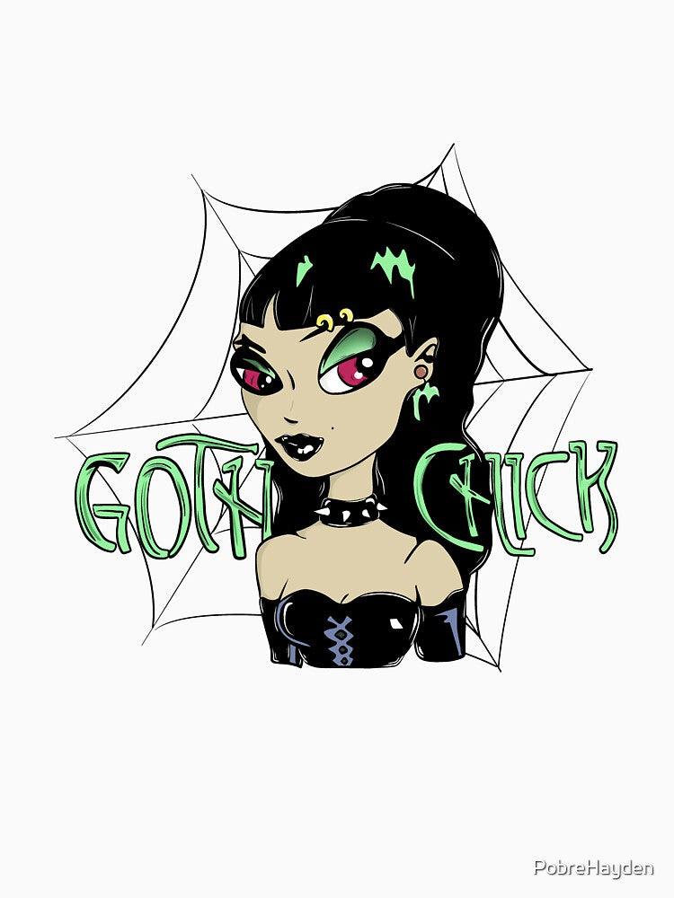 Goth Chick Art by PobreHayden