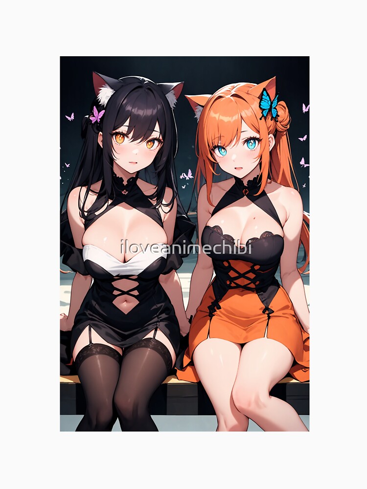 The Extroverted Social Butterfly and the Introverted Observer by iloveanimechibi
