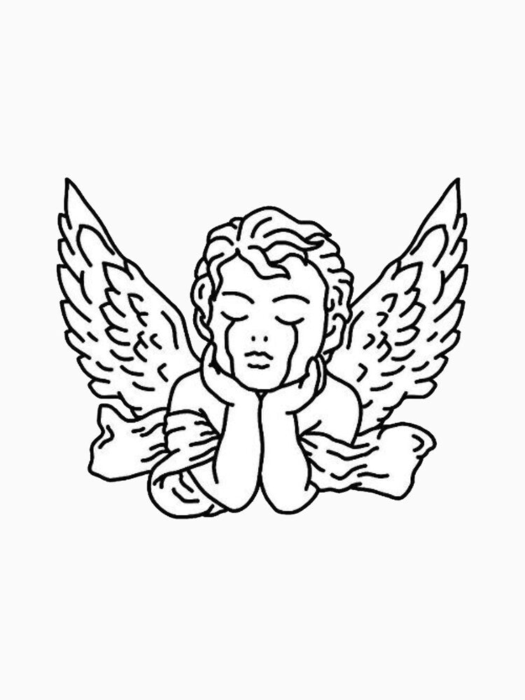 Crying Angel Cherub by MissMiaGrl