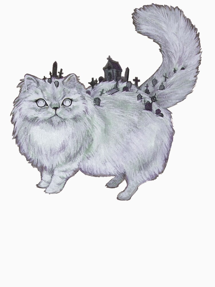 Graveyard Cat by Jenny Fontana