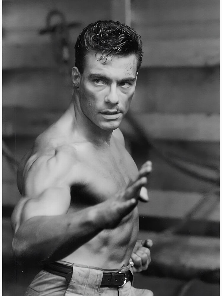 Van Damme Portrait #4 by thesnakeater