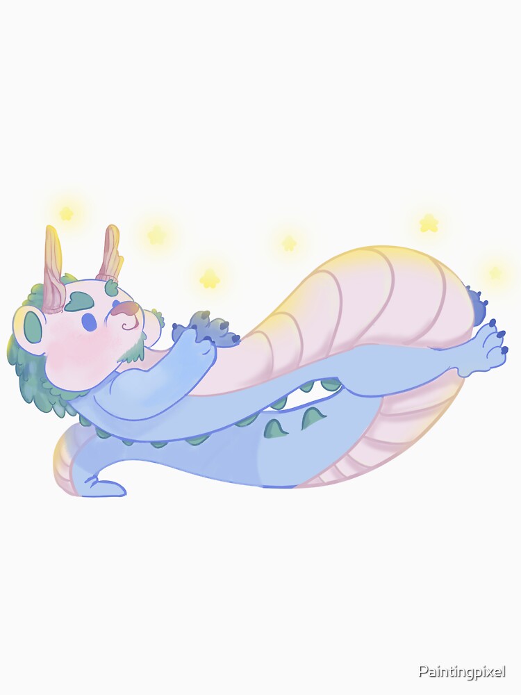 Kawaii asian Dragon by Paintingpixel