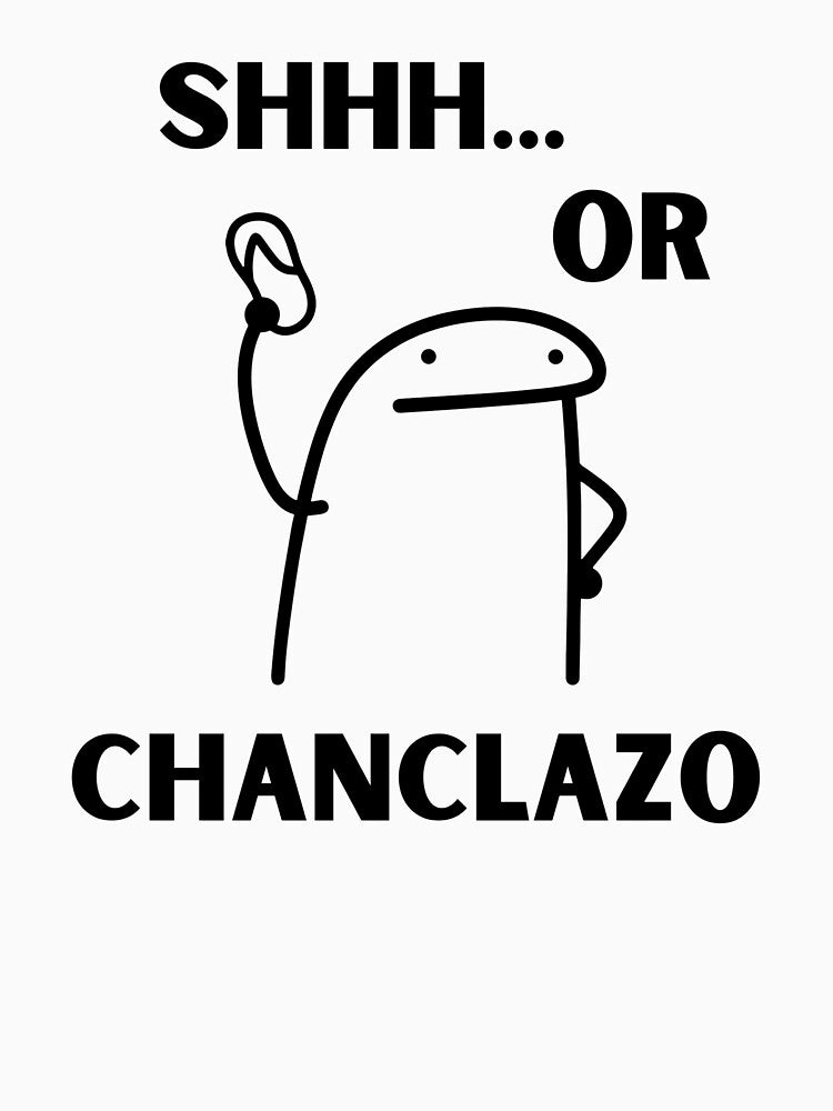 Flork Meme: Shhh… or Chanclazo - The Ultimate Silencer by StyleFused
