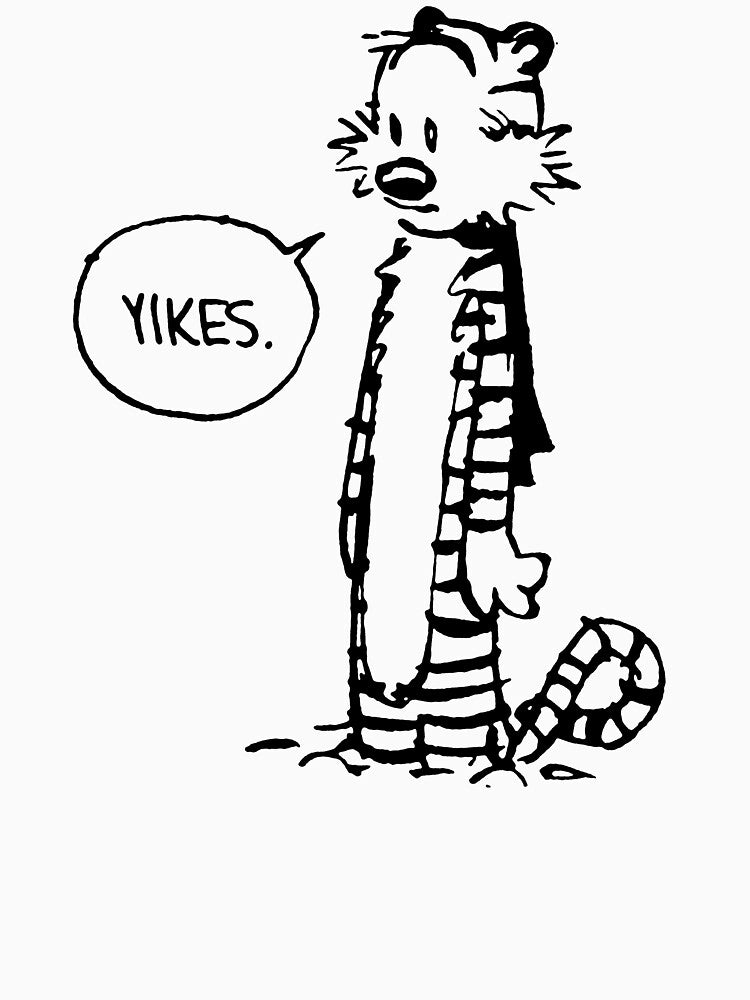 hobbes yikes by oran9e