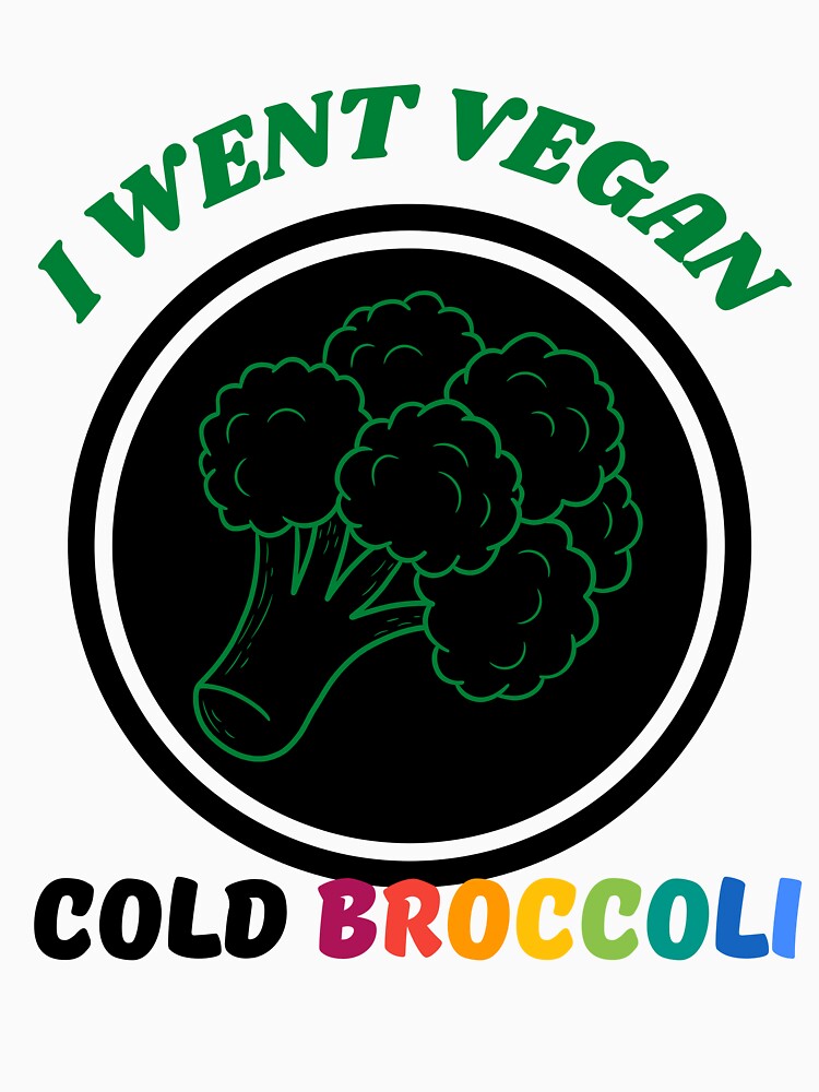 Funny Vegan Broccoli, Eat Plant by IsntThatNiche