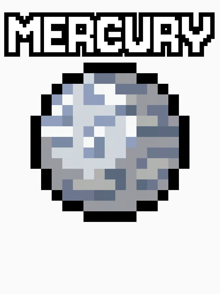 Pixel Art Mercury by E-engineering