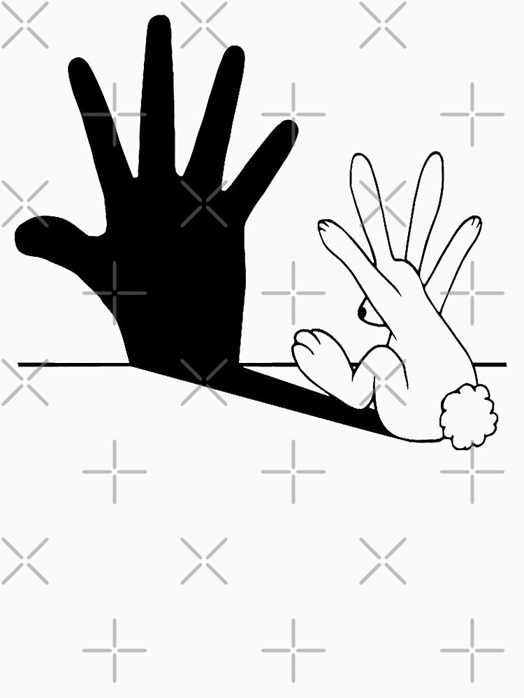 Rabbit Hand Shadow by taylormaria15