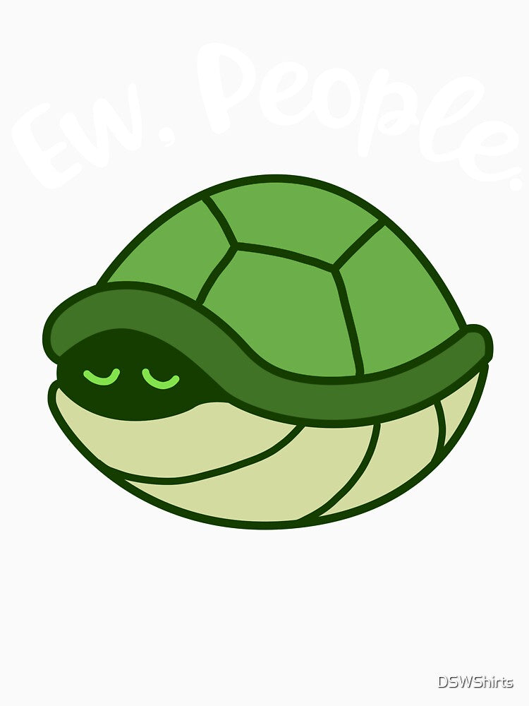 Funny Turtle Gifts Men Introvert Gift Kids Introverts Turtle by DSWShirts