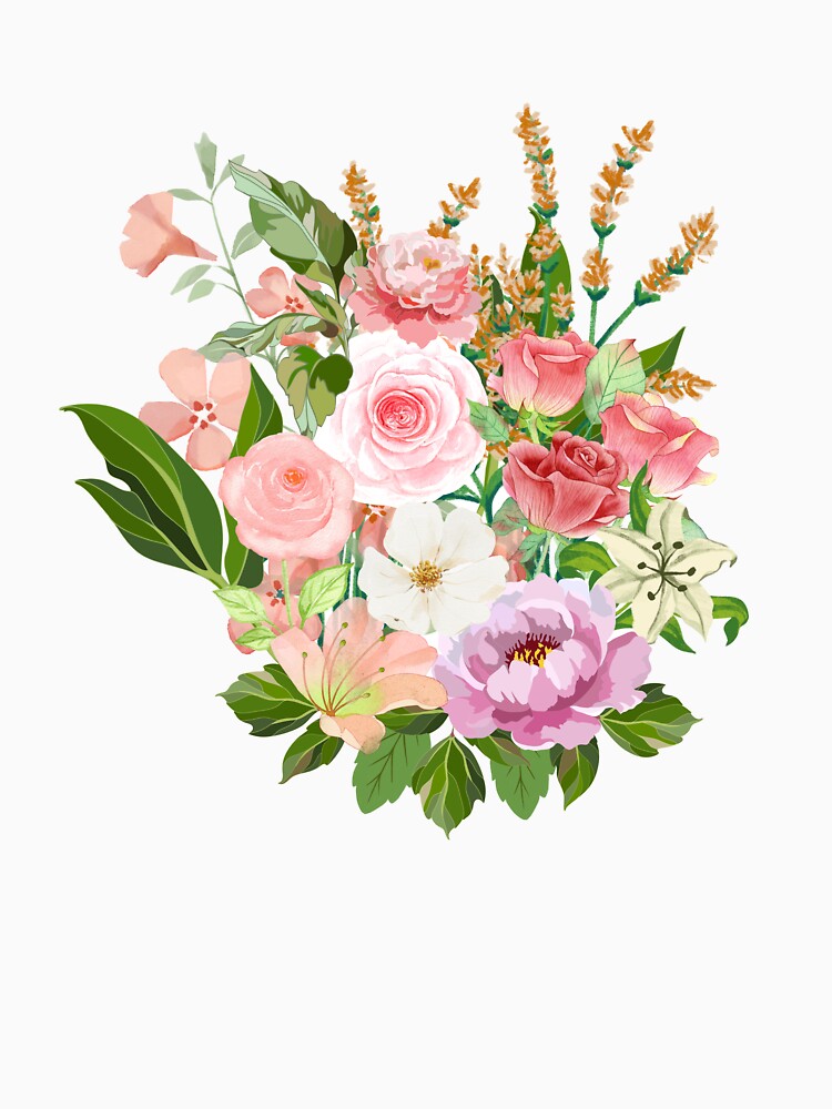 Soft Floral Bouquet Aesthetic by Creativemery26