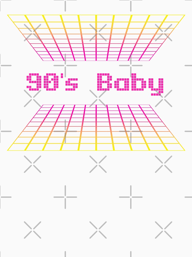 Retro Neon Pink - 90's Baby by Weknes