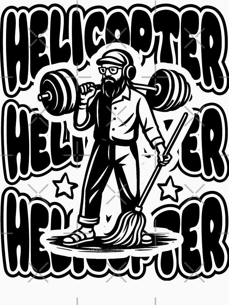 Anatoly gym prank - Helicopter move - after Can I clean here - black cartoon meme by ZechJohnRB