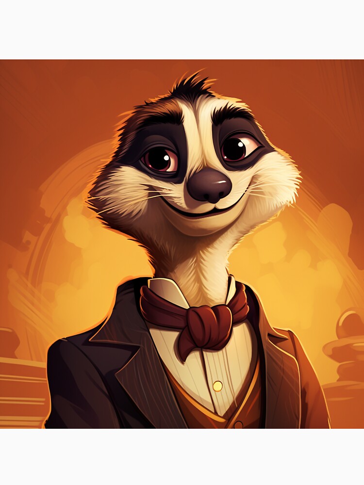 Cartoon Meerkat 2 by AstroRisq
