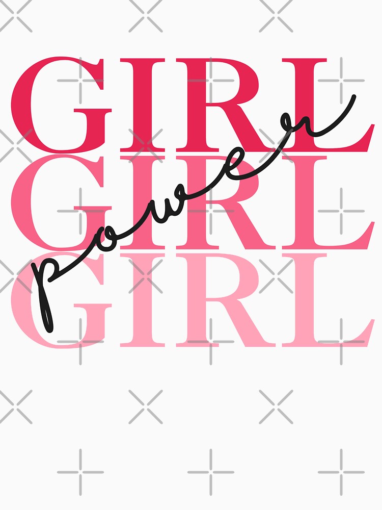 Girl Power, Inspirational Feminist Art, Empowering Women Quote, Trendy Design for T-Shirts, Hoodies, Mugs by tarmiziwartani