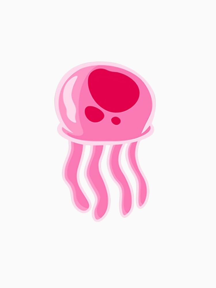 Cute Floating Jellyfish with Soft Glow by Snowdog-Art