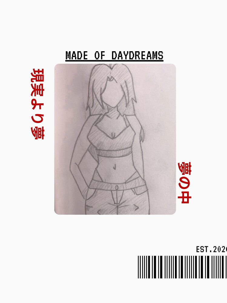 Y2K Anime Girl Aesthetic Streetwear Design by ESLAB