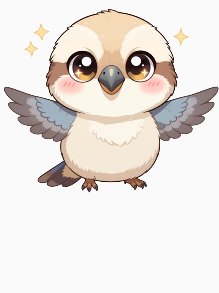 Kawaii Bird T-shirt Gifts by ZemVibe
