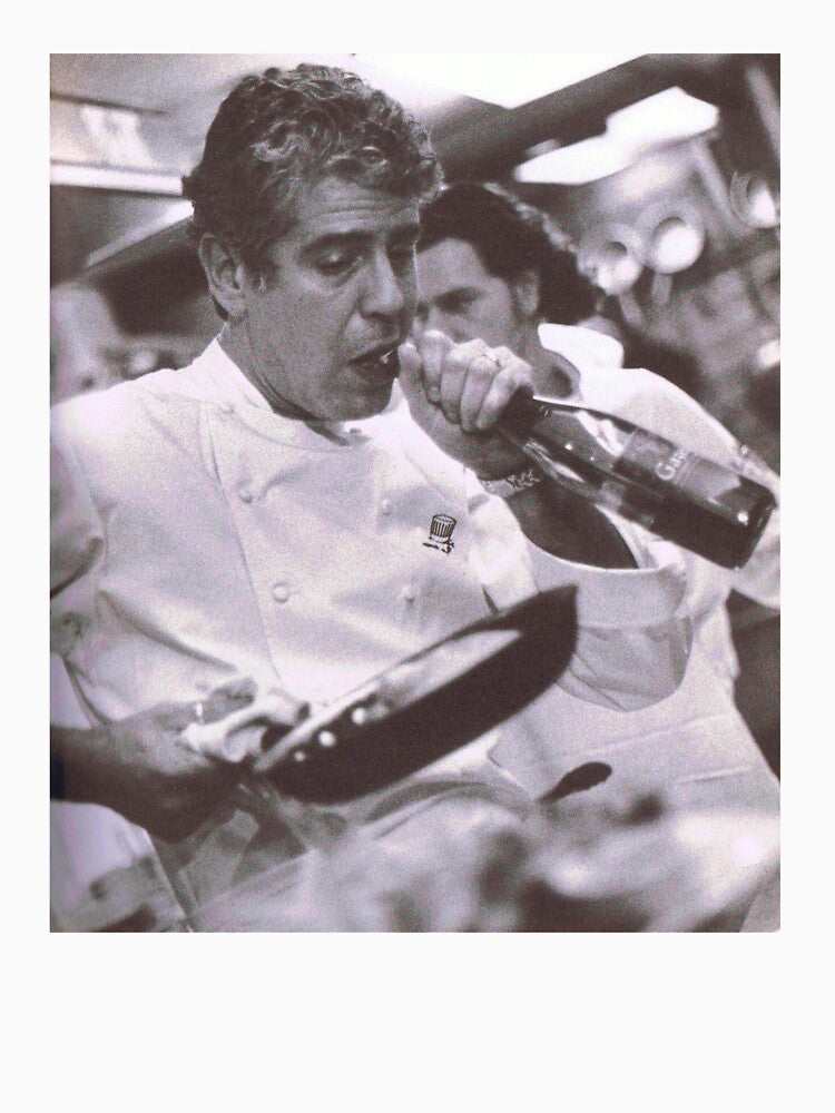 Cook And open Beer - anthony bourdain by jacqueline692