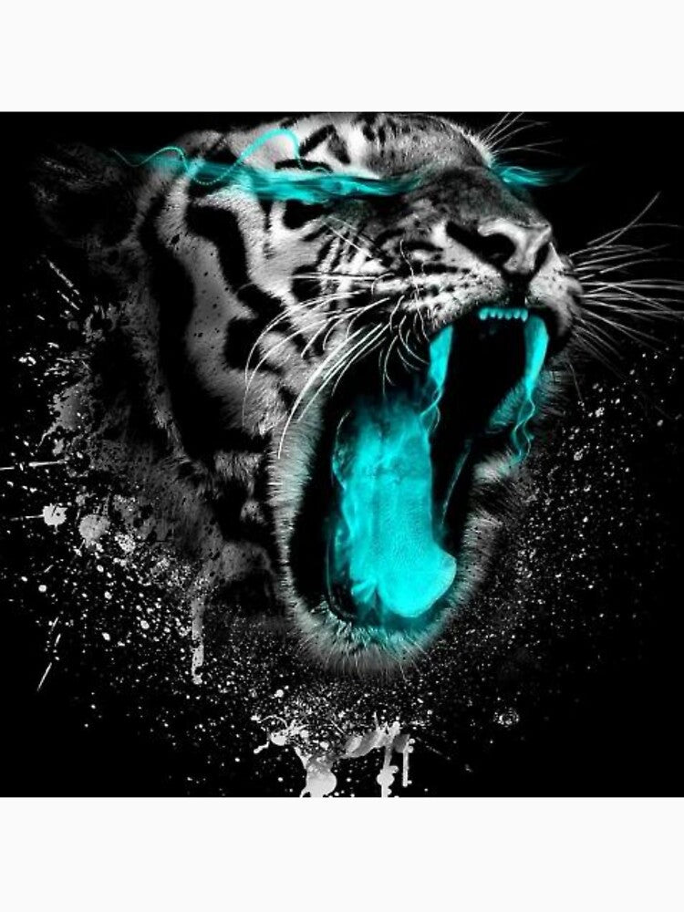 Neon cat by Jhon0301
