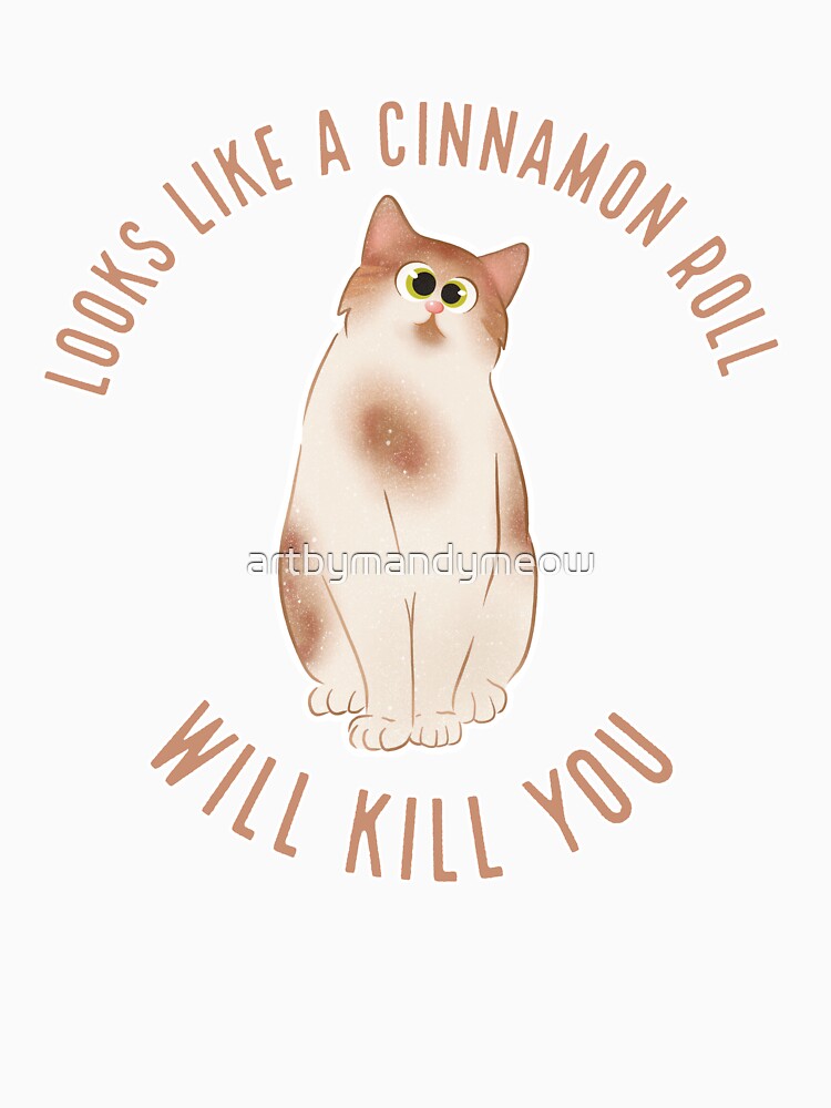 Curiosity - Looks Like A Cinnamon Roll by artbymandymeow
