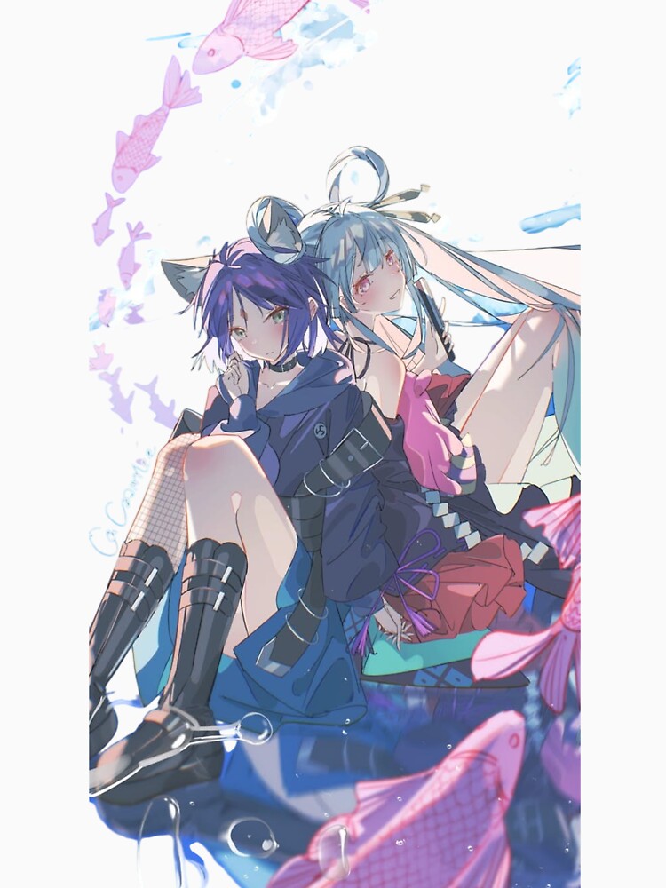 Sakayori Iroha and Runami by KomiArts