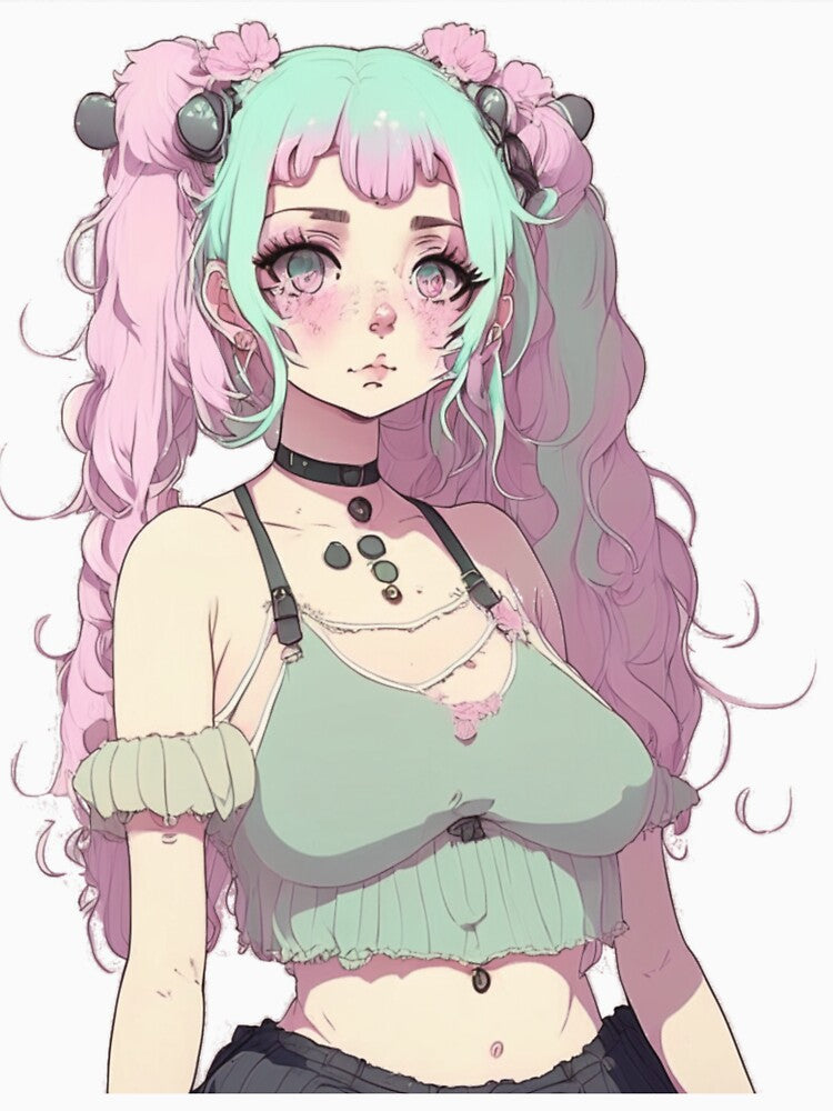 Pastel Goth Girl by xxxEviexxx