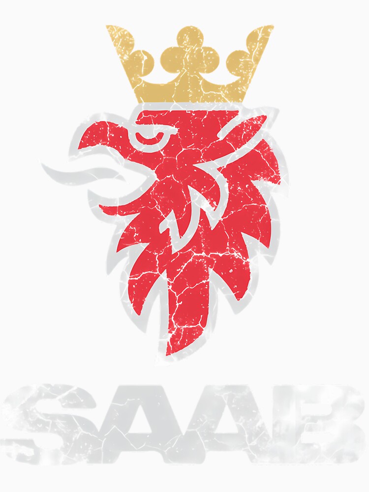Saab Vintage Grunge Logo by MalachiDonnelly