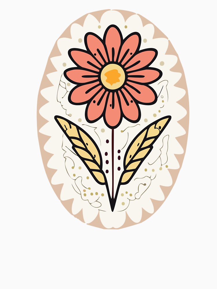 Bohemian Flower T-Shirts – Stylish & Artistic Boho Tees for Women & Men by MintCreativeSH