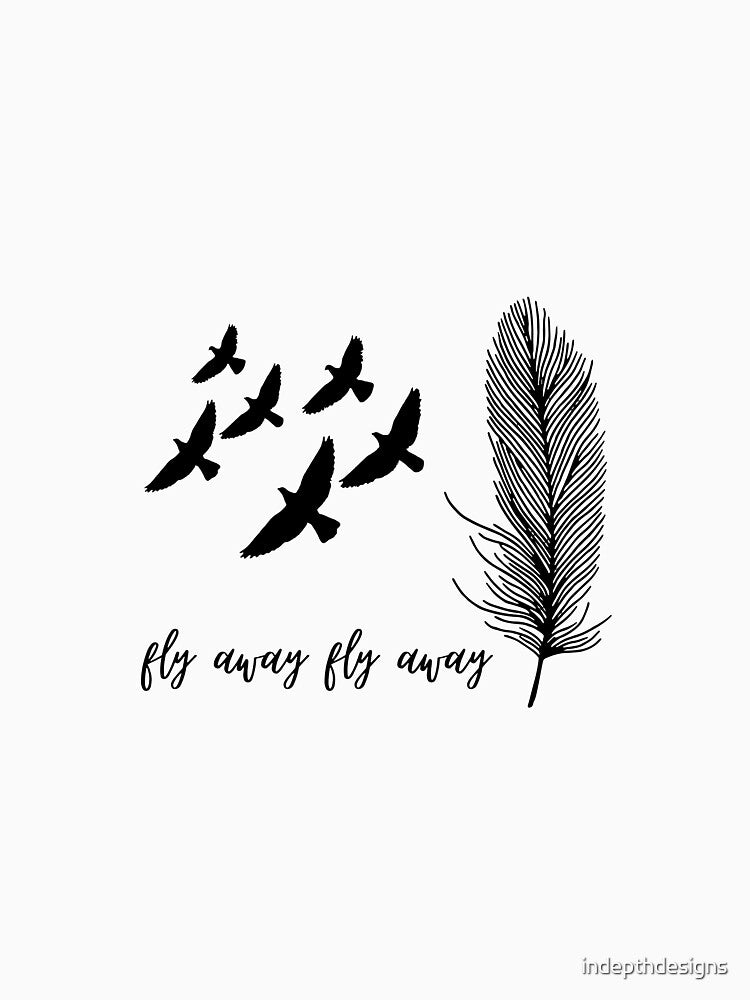 Fly Away Fly Away Feather by indepthdesigns