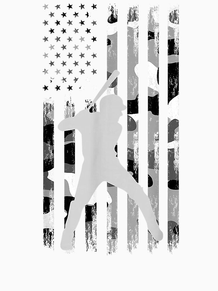 Baseball Player American Flag Usa Camo Patriotic Graphic T S by trungnhat2021