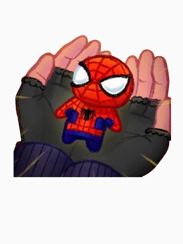 Spiderman Cute In Hands Hero by NDrake31