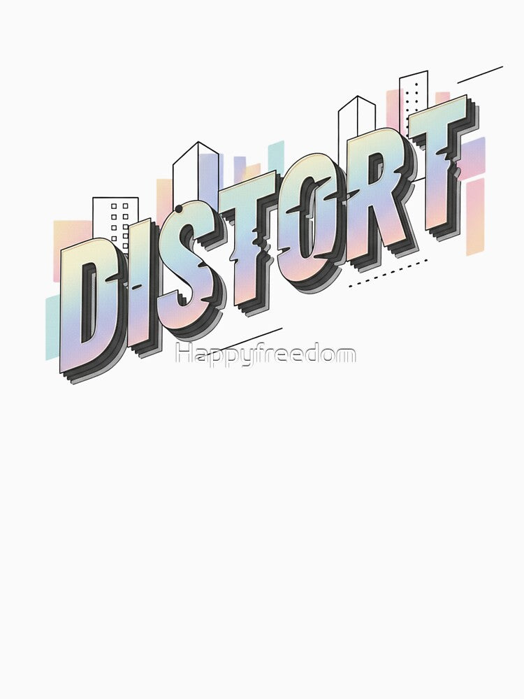 Break Through Chaos – Bold Motivational Typography for T-shirts & Mugs by Happyfreedom