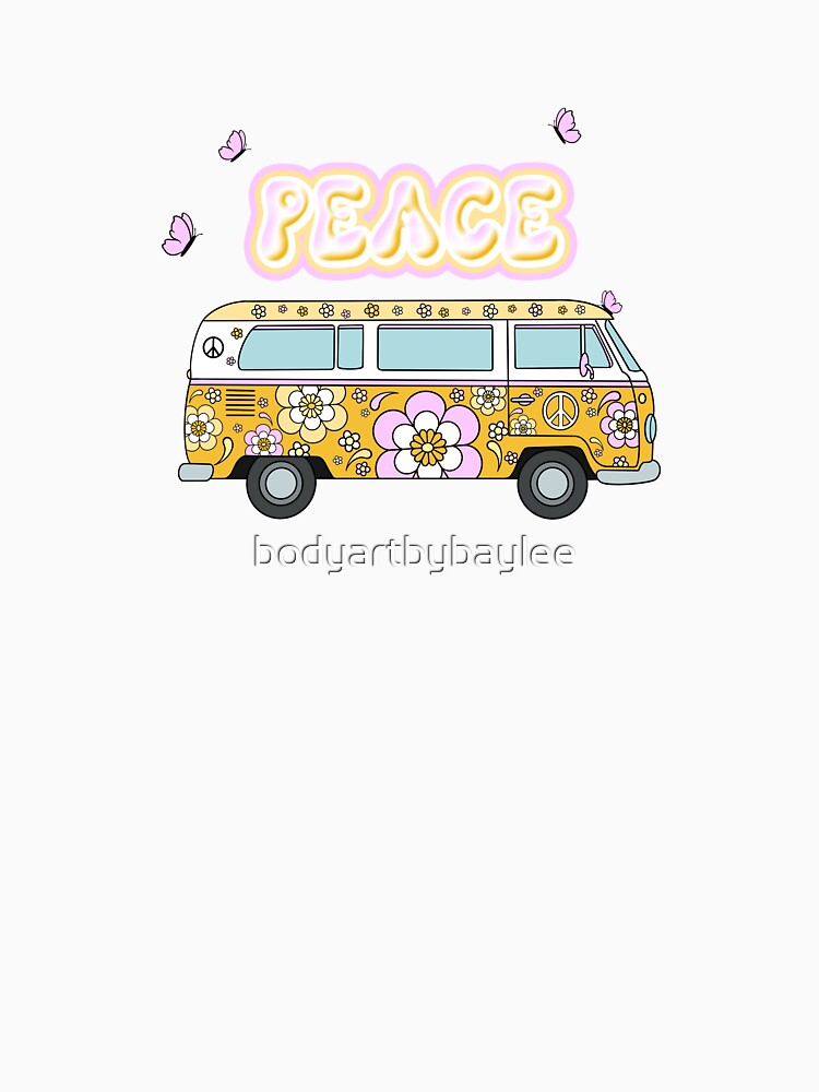 PEACE HIPPIE VAN by bodyartbybaylee
