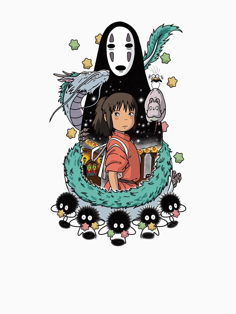 "Nostalgic Aesthetics: Exploring the Totoros Charm of Japanese Vintage Anime Art" by ndalamson