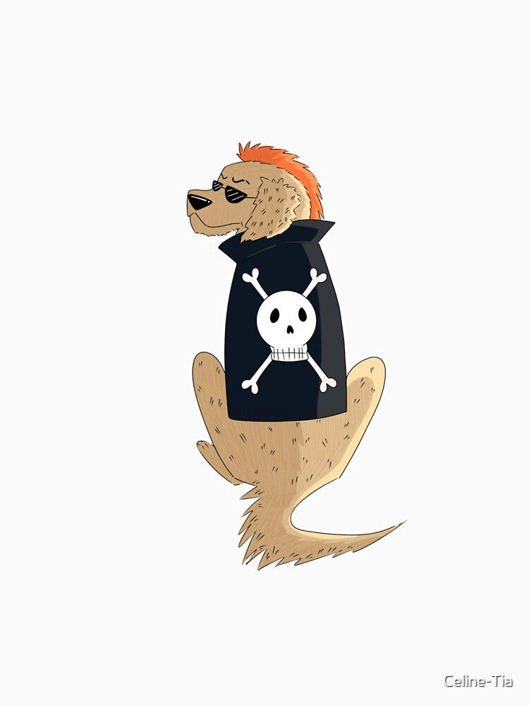 Punk Rock Golden Retriever by Celine-Tia