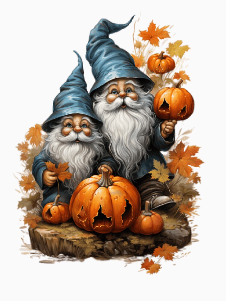 hippie gnome Fall Halloween by Abdalla Hussein