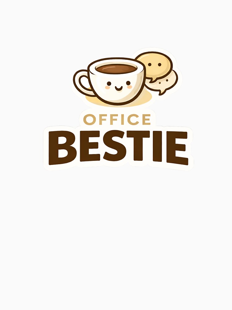 Office Bestie Coffee Design – Cute Work Friend Gift by EastEndTownie