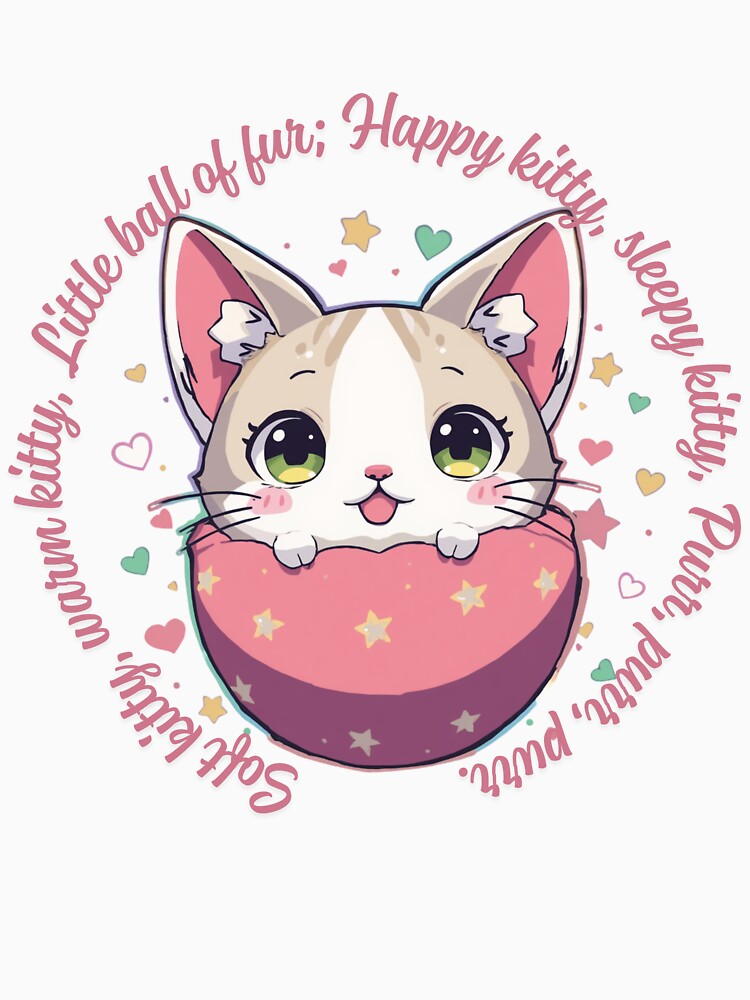 Cute kitty, happy kitty, purr purr purr by whatthefoxsays