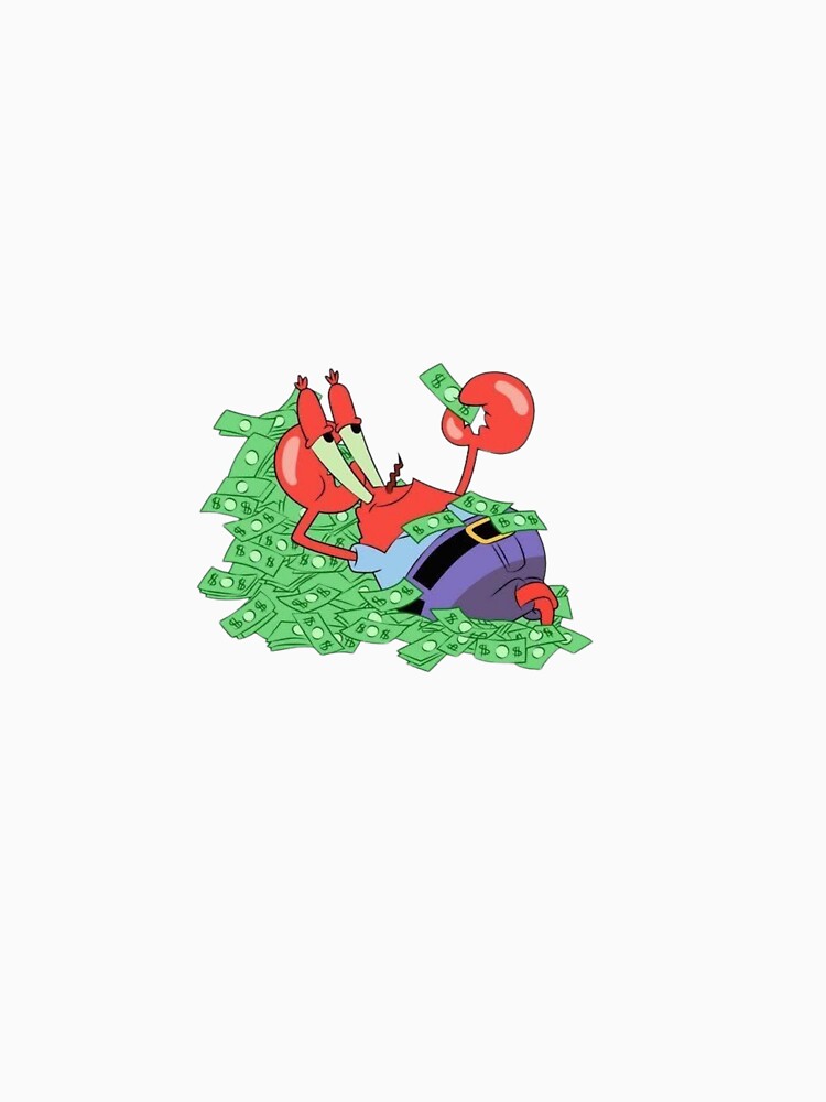 Money-Loving Crab Surrounded by Cash by Snowdog-Art