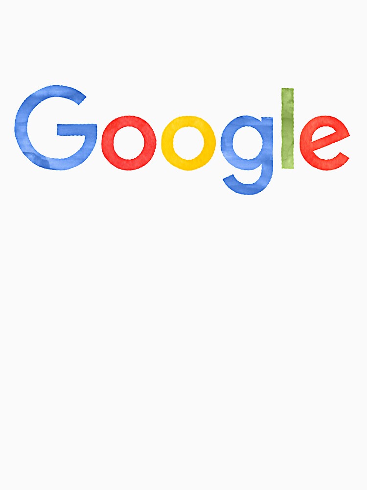 Google Logo Colorful Watercolor Painted by thefrshmachine