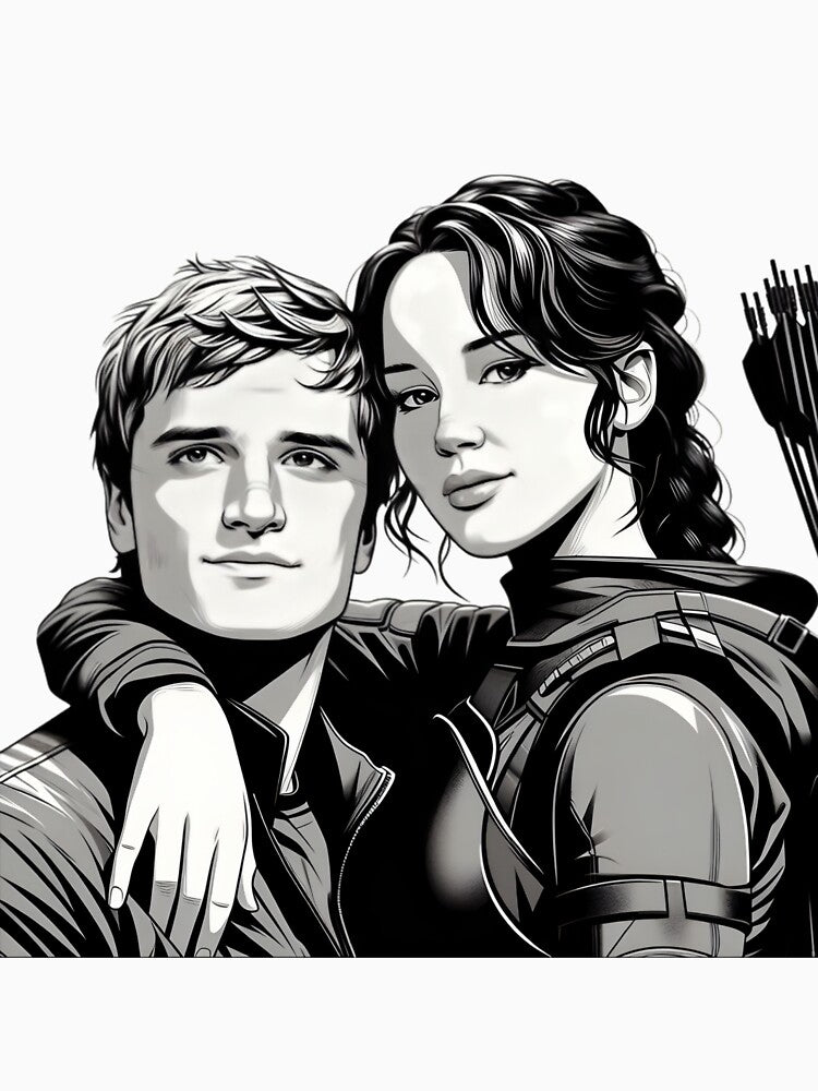 The Couple on Fire by Crimson  Tee's