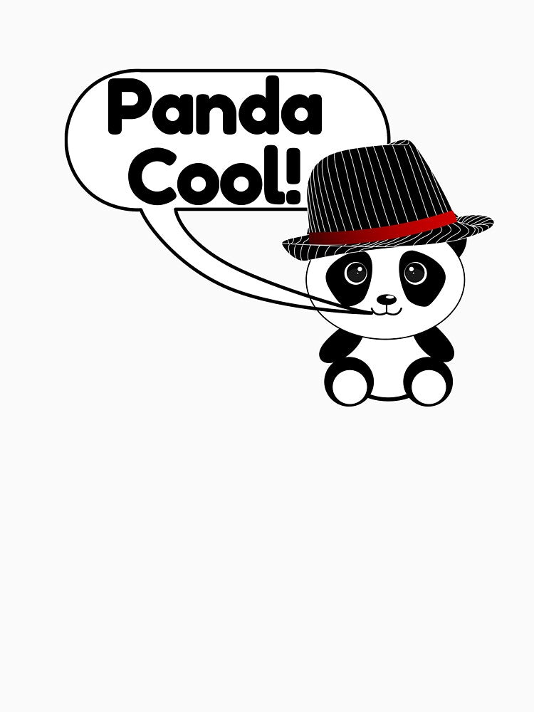 Panda cool t shirt by yoursnotably
