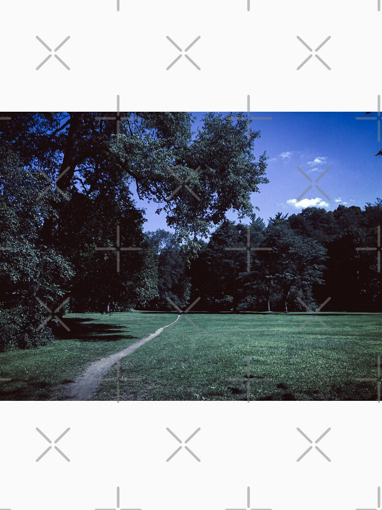 dazecore aesthetic trail landscape photography grunge vintage blue by sielexis