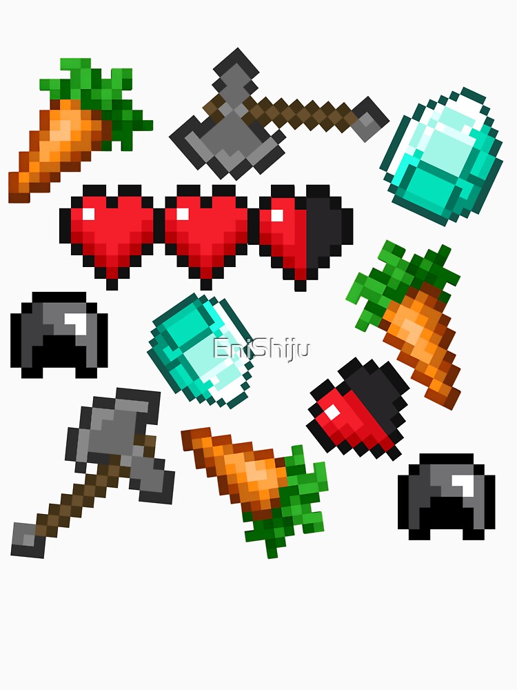 Pixel Loot Pack – Hearts, Diamonds & Tools by EniShiju
