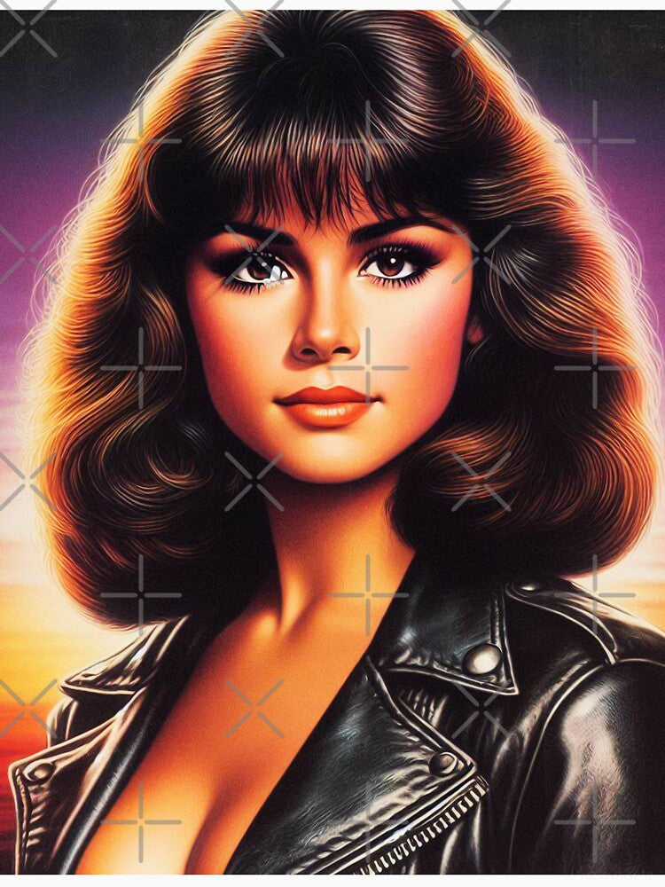 80s Retrowave Girl by PulpVintage