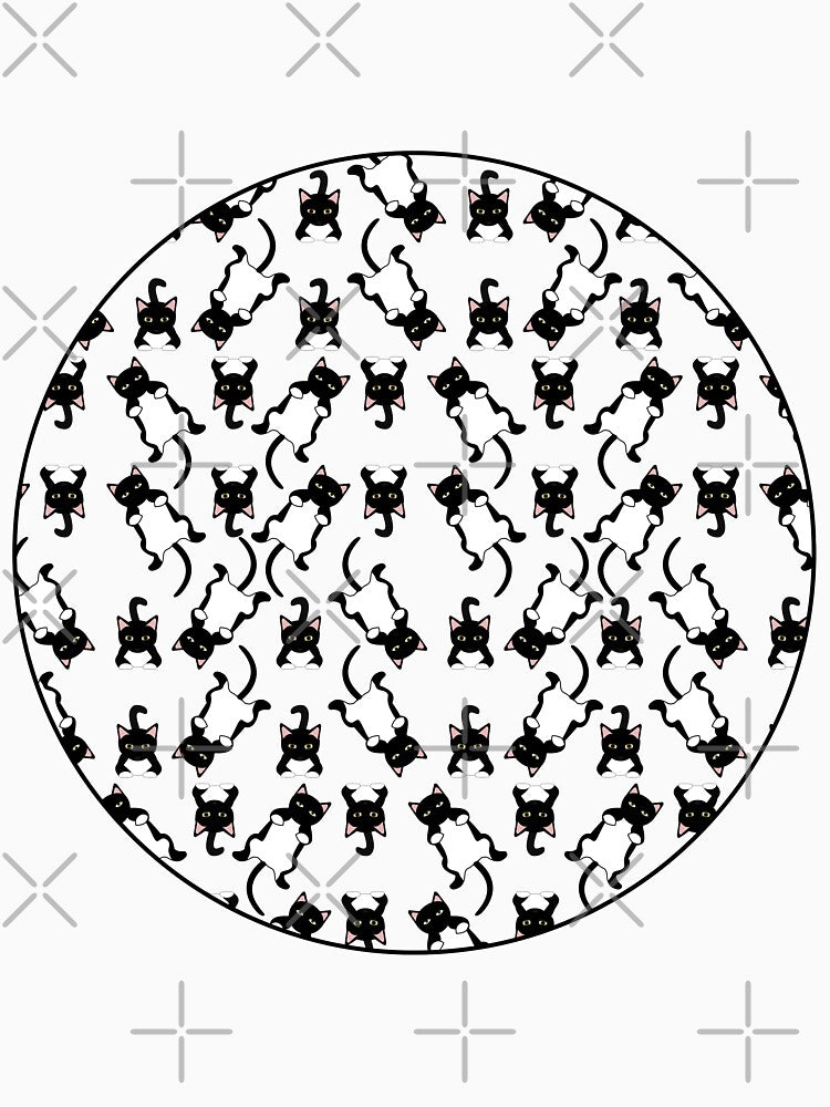 Lazy cat pattern, cats by patternme