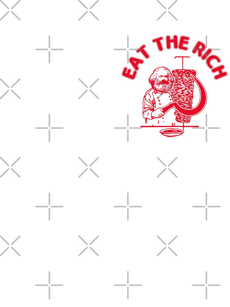 Eat The Rich Doner Döner Kebab Karl Marx Socialist Hasan Piker by wearhypeco