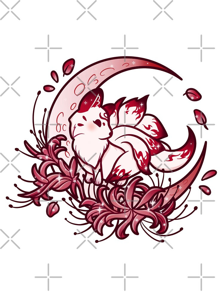 Kitsune Moon by veraphina