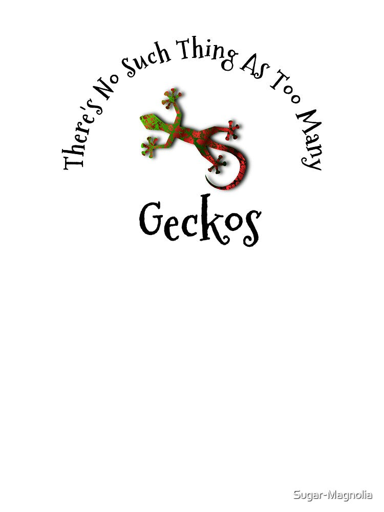 Funny Gecko Gift Idea for Gecko lovers by Sugar-Magnolia